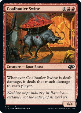 Coalhauler Swine [Jumpstart 2022] | Good Games Cannington