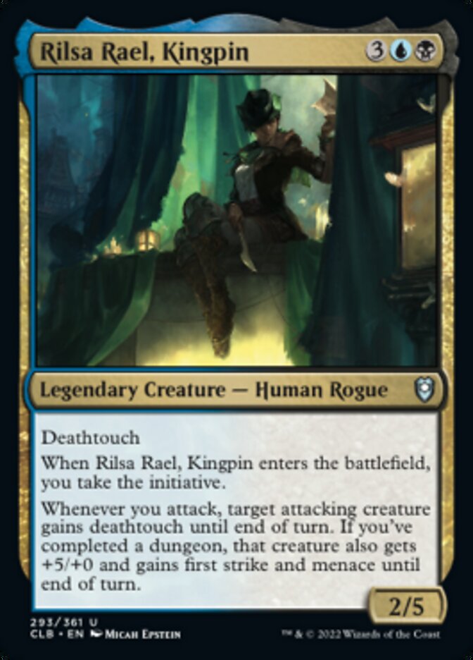 Rilsa Rael, Kingpin [Commander Legends: Battle for Baldur's Gate] | Good Games Cannington