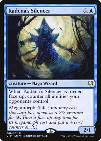 Kadena's Silencer [Commander 2019] | Good Games Cannington