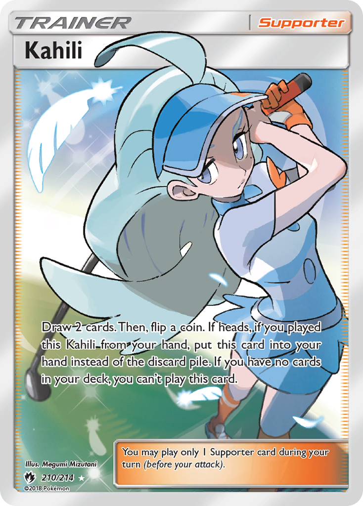 Kahili (210/214) [Sun & Moon: Lost Thunder] | Good Games Cannington