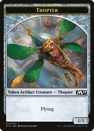 Thopter Token [Core Set 2019 Tokens] | Good Games Cannington