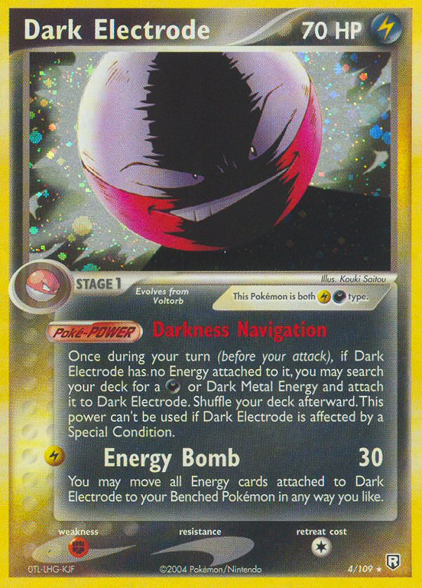 Dark Electrode (4/109) [EX: Team Rocket Returns] | Good Games Cannington