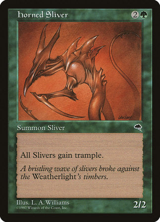 Horned Sliver [Tempest] | Good Games Cannington