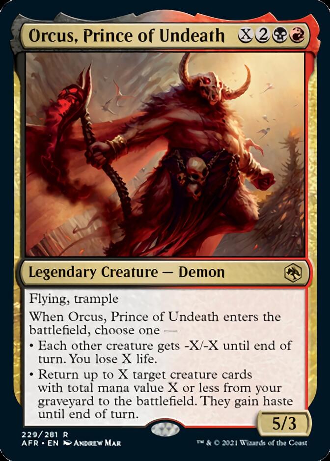Orcus, Prince of Undeath [Dungeons & Dragons: Adventures in the Forgotten Realms] | Good Games Cannington