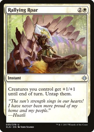Rallying Roar [Ixalan] | Good Games Cannington