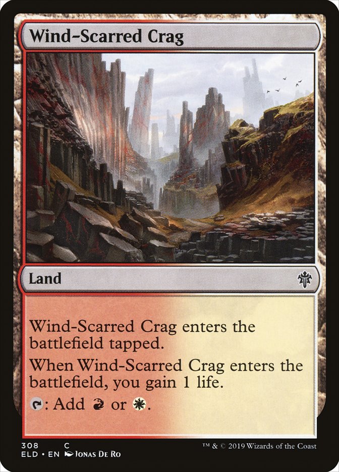Wind-Scarred Crag [Throne of Eldraine] | Good Games Cannington
