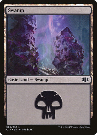 Swamp (328) [Commander 2014] | Good Games Cannington