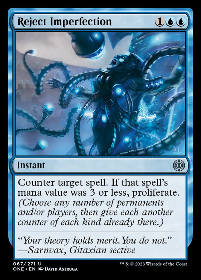 Reject Imperfection [Phyrexia: All Will Be One] | Good Games Cannington