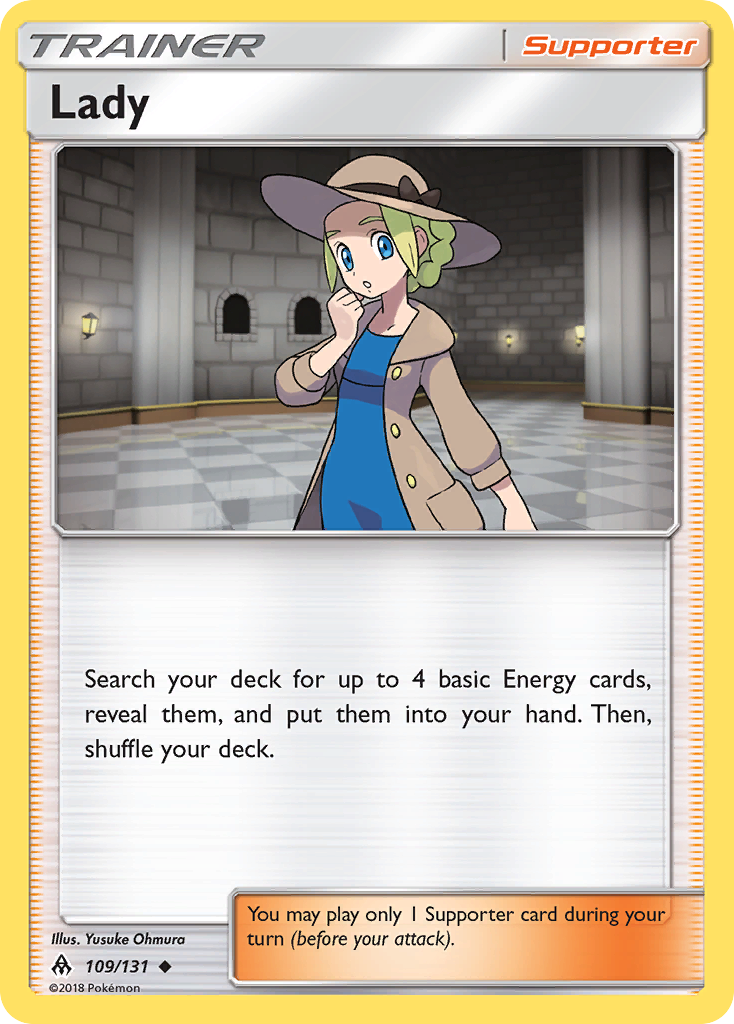 Lady (109/131) [Sun & Moon: Forbidden Light] | Good Games Cannington