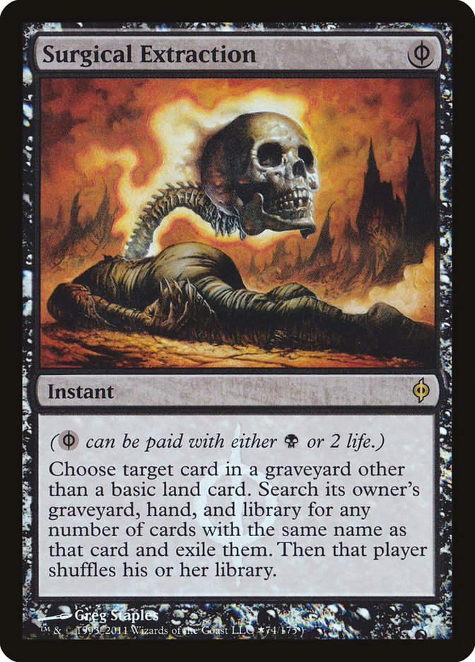 Surgical Extraction (Buy-A-Box) [New Phyrexia Promos] | Good Games Cannington