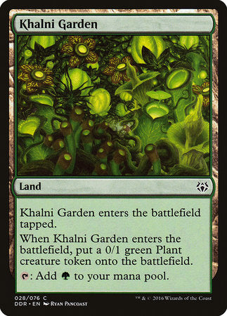 Khalni Garden [Duel Decks: Nissa vs. Ob Nixilis] | Good Games Cannington