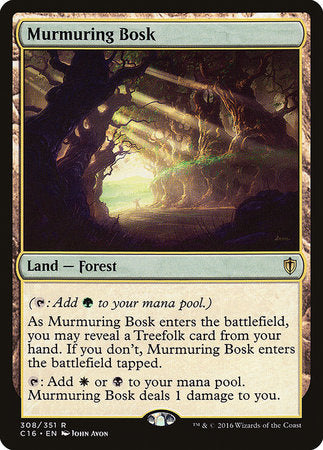 Murmuring Bosk [Commander 2016] | Good Games Cannington