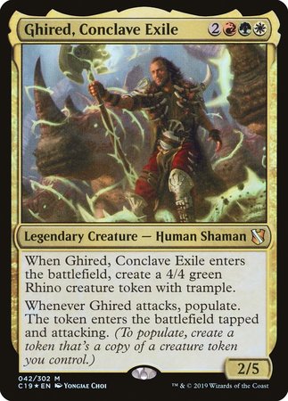 Ghired, Conclave Exile [Commander 2019] | Good Games Cannington