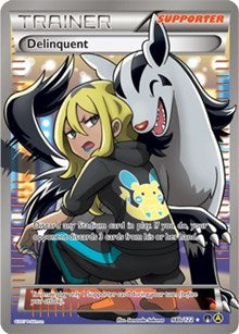 Delinquent (98b/122) (Full Art) (Alternate Art Promo) [XY: BREAKpoint] | Good Games Cannington