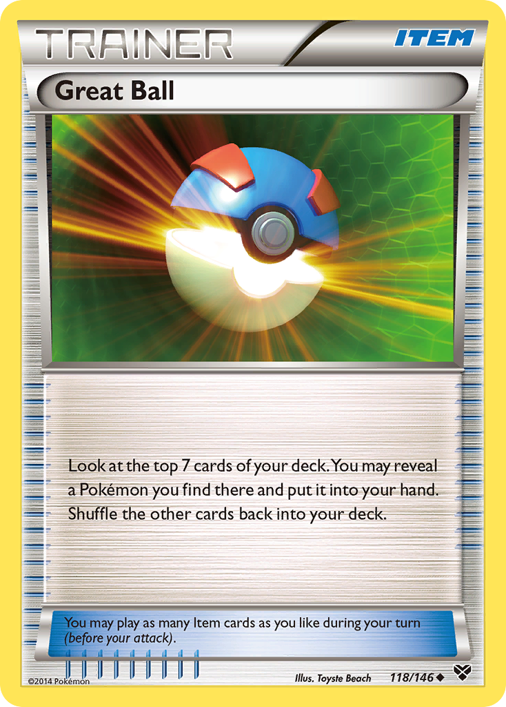 Great Ball (118/146) [XY: Base Set] | Good Games Cannington