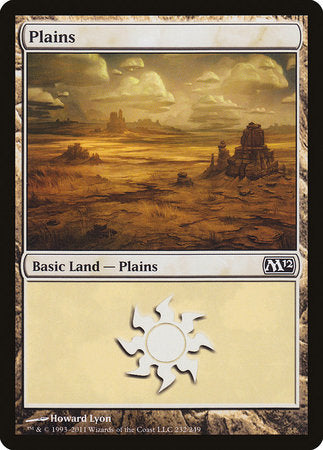 Plains (232) [Magic 2012] | Good Games Cannington
