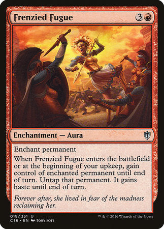Frenzied Fugue [Commander 2016] | Good Games Cannington
