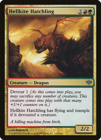 Hellkite Hatchling [Conflux] | Good Games Cannington