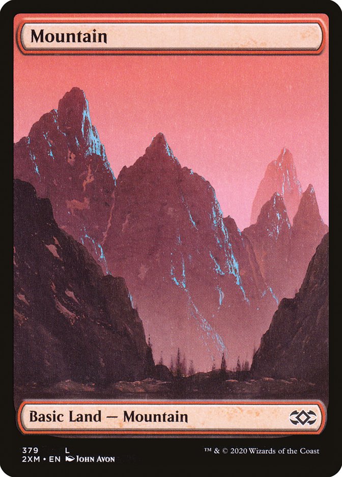 Mountain (379) [Double Masters] | Good Games Cannington