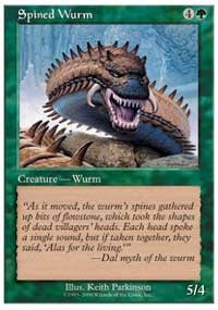 Spined Wurm [Starter 2000] | Good Games Cannington