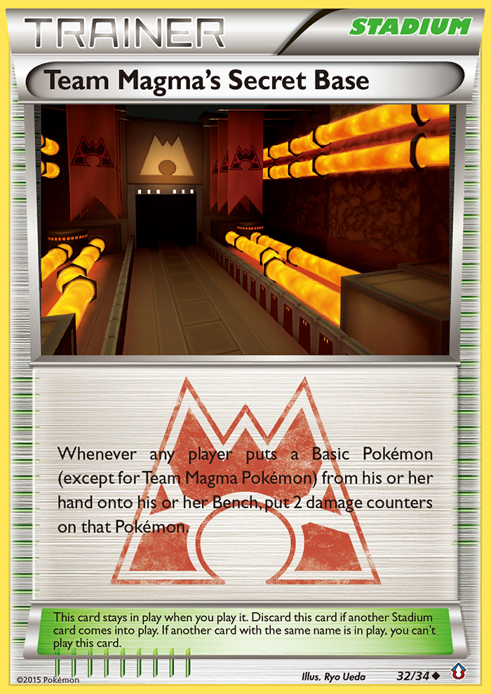 Team Magma's Secret Base (32/34) [XY: Double Crisis] | Good Games Cannington