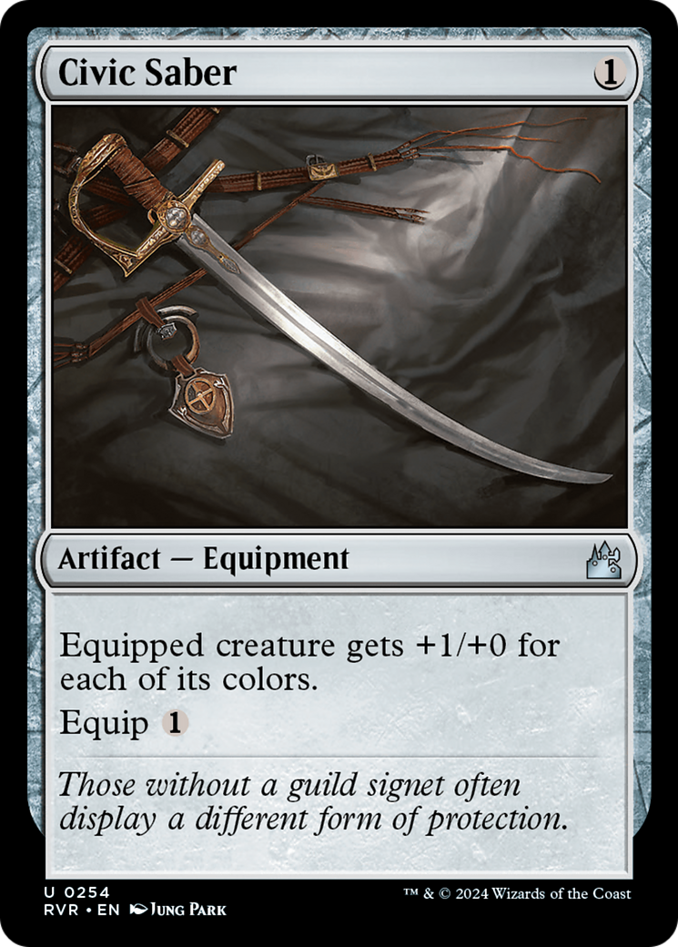 Civic Saber [Ravnica Remastered] | Good Games Cannington