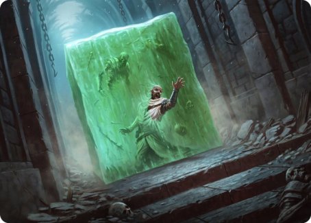 Gelatinous Cube Art Card [Dungeons & Dragons: Adventures in the Forgotten Realms Art Series] | Good Games Cannington