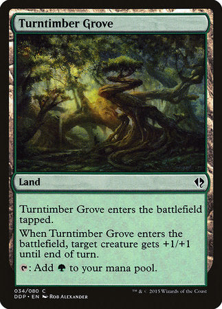 Turntimber Grove [Duel Decks: Zendikar vs. Eldrazi] | Good Games Cannington