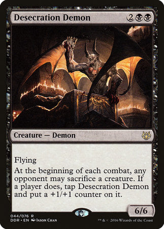 Desecration Demon [Duel Decks: Nissa vs. Ob Nixilis] | Good Games Cannington