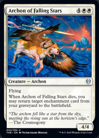 Archon of Falling Stars [Theros Beyond Death] | Good Games Cannington