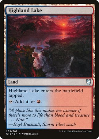 Highland Lake [Commander 2018] | Good Games Cannington