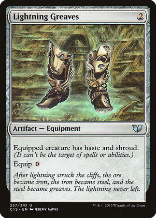 Lightning Greaves [Commander 2015] | Good Games Cannington