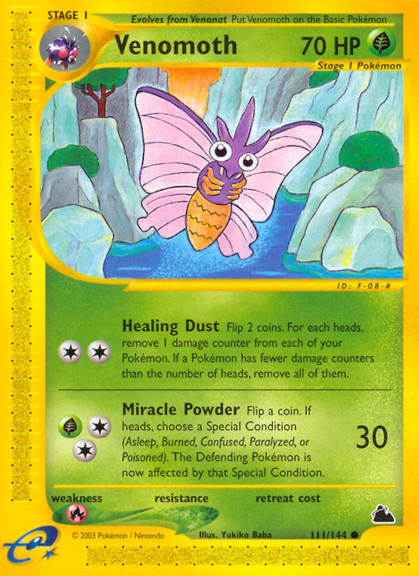 Venomoth (111/144) [Skyridge] | Good Games Cannington