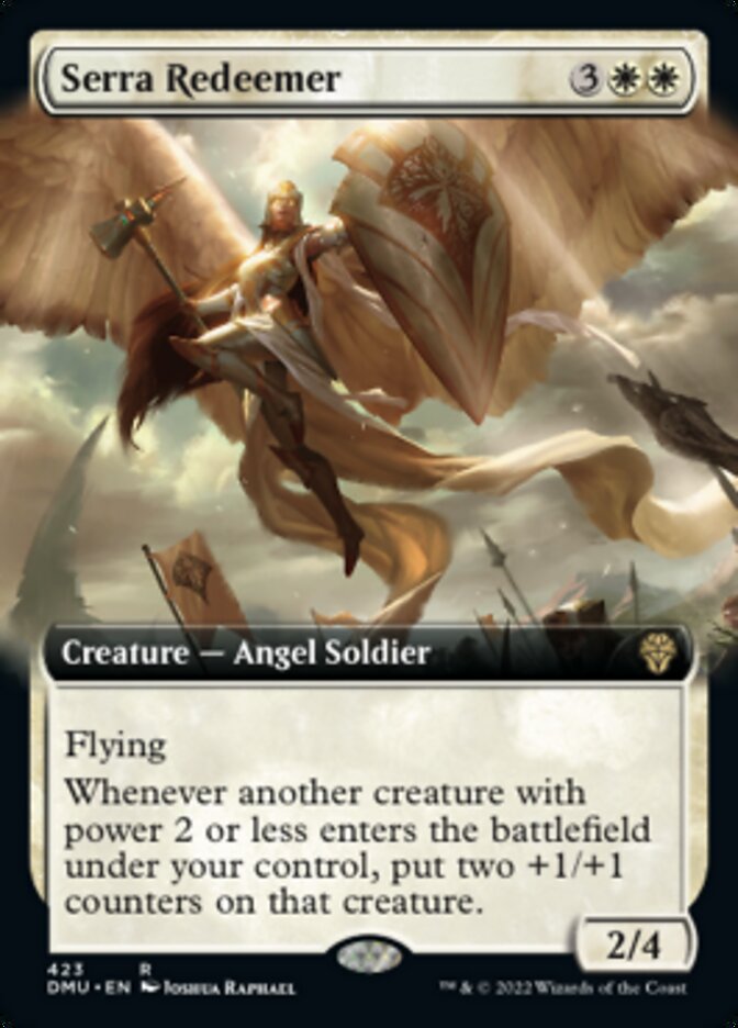 Serra Redeemer (Extended Art) [Dominaria United] | Good Games Cannington