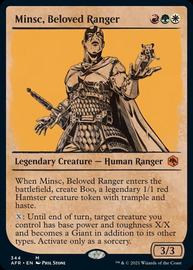 Minsc, Beloved Ranger (Showcase) [Dungeons & Dragons: Adventures in the Forgotten Realms] | Good Games Cannington