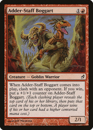 Adder-Staff Boggart [Lorwyn] | Good Games Cannington