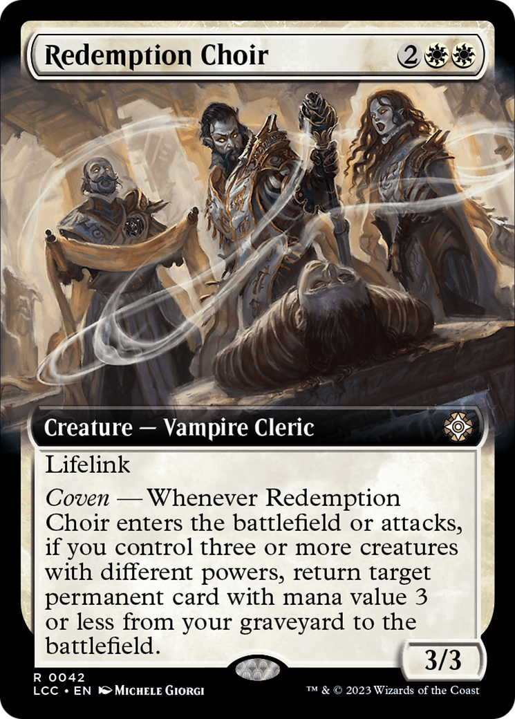 Redemption Choir (Extended Art) [The Lost Caverns of Ixalan Commander] | Good Games Cannington