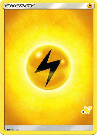Lightning Energy (Pikachu Stamp #3) [Battle Academy 2020] | Good Games Cannington