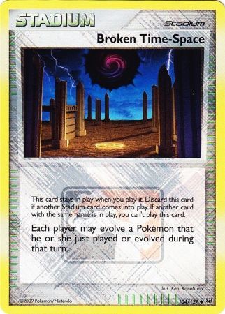 Broken Time Space (104/127) (League Promo) [Platinum: Base Set] | Good Games Cannington
