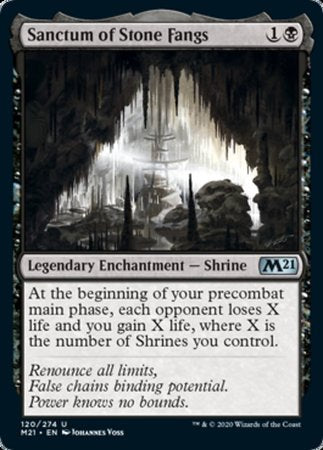 Sanctum of Stone Fangs [Core Set 2021] | Good Games Cannington