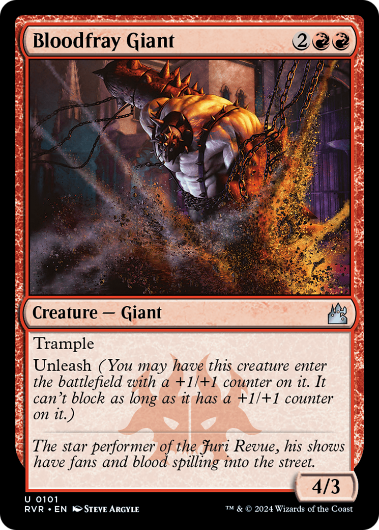 Bloodfray Giant [Ravnica Remastered] | Good Games Cannington