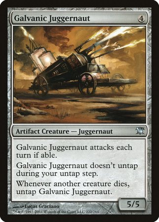 Galvanic Juggernaut [Innistrad] | Good Games Cannington