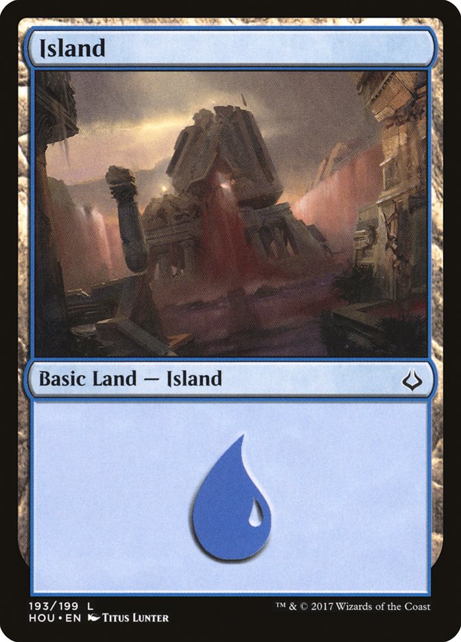 Island (193) [Hour of Devastation] | Good Games Cannington