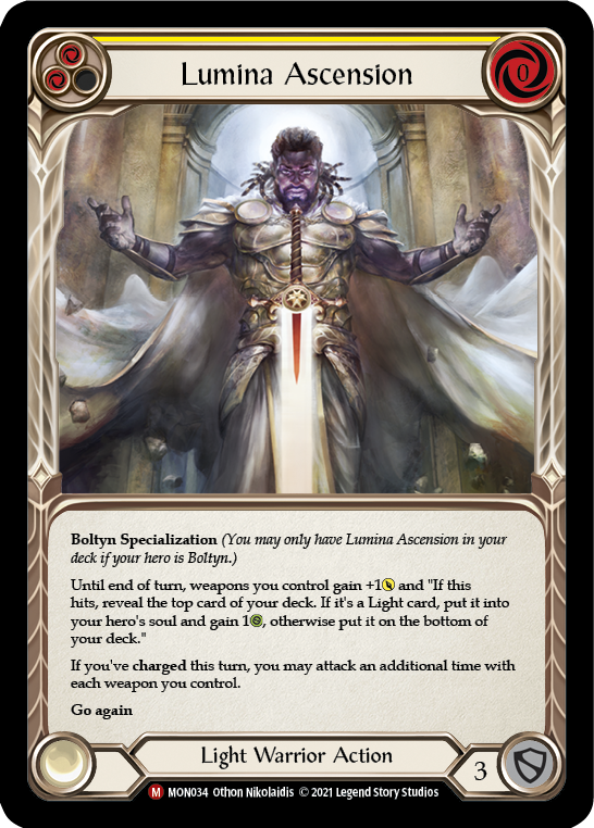 Lumina Ascension [MON034] 1st Edition Normal | Good Games Cannington