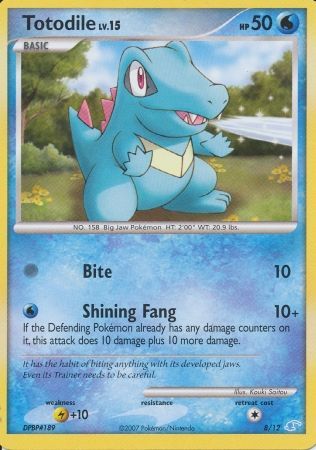 Totodile (8/12) [Diamond & Pearl: Trainer Kit - Manaphy] | Good Games Cannington