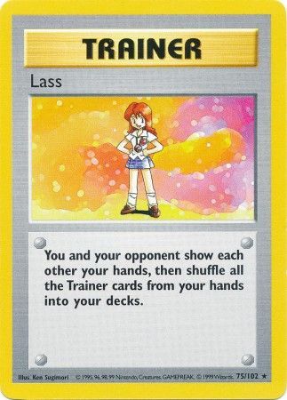 Lass (75/102) [Base Set Shadowless Unlimited] | Good Games Cannington