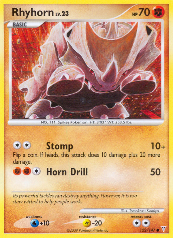 Rhyhorn (122/147) [Platinum: Supreme Victors] | Good Games Cannington