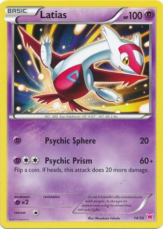 Latias (14/30) [XY: Trainer Kit 2 - Latias] | Good Games Cannington