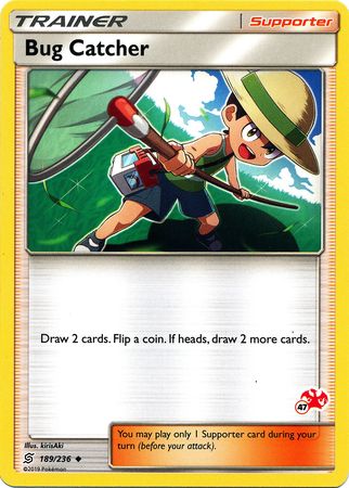 Bug Catcher (189/236) (Charizard Stamp #47) [Battle Academy 2020] | Good Games Cannington