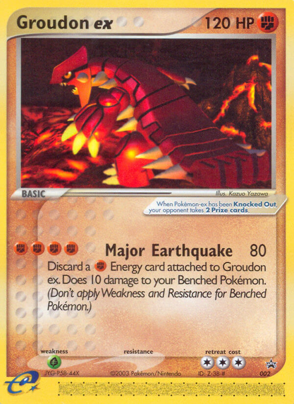 Groudon ex (002) [Nintendo: Black Star Promos] | Good Games Cannington